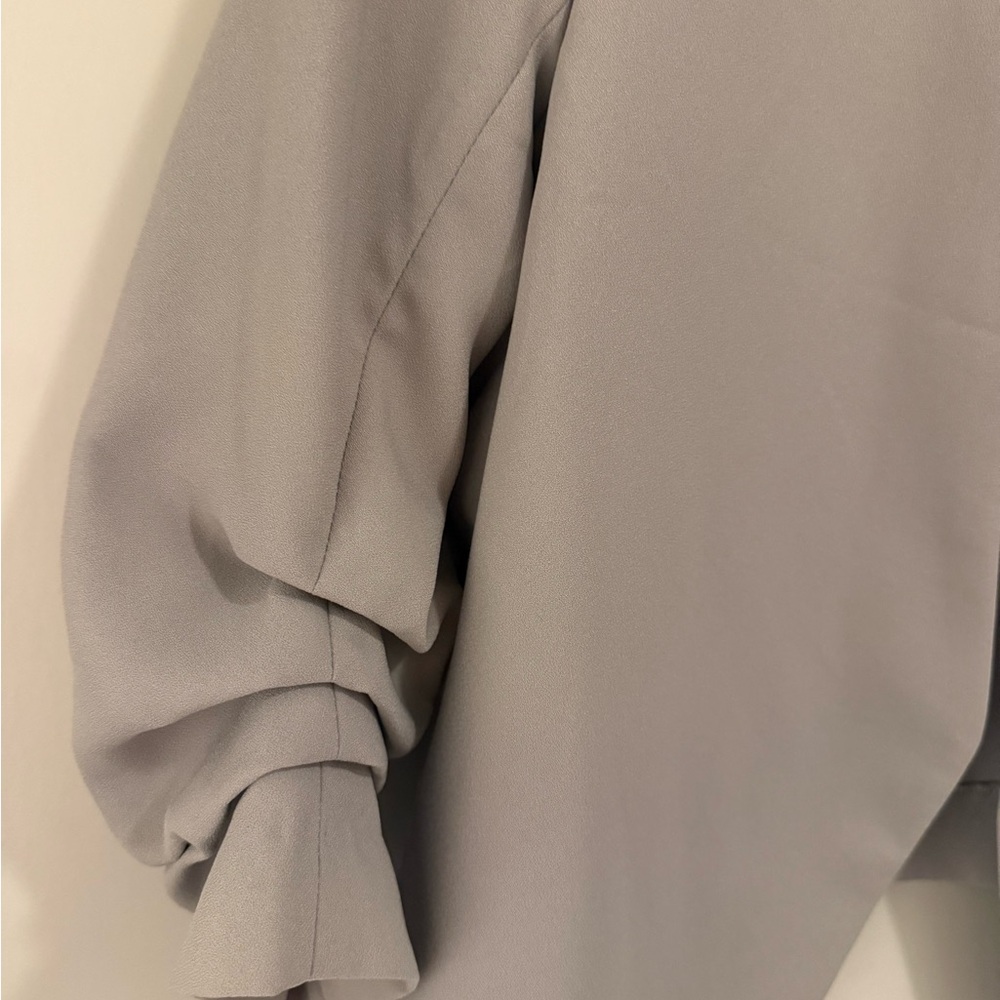 Rachel Zoe Women's Light Gray Blazer - Picture 2 of 4
